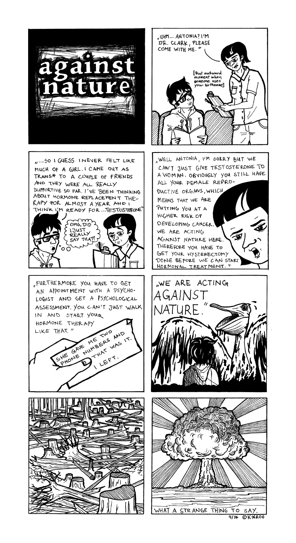 Guest Strip Against Nature