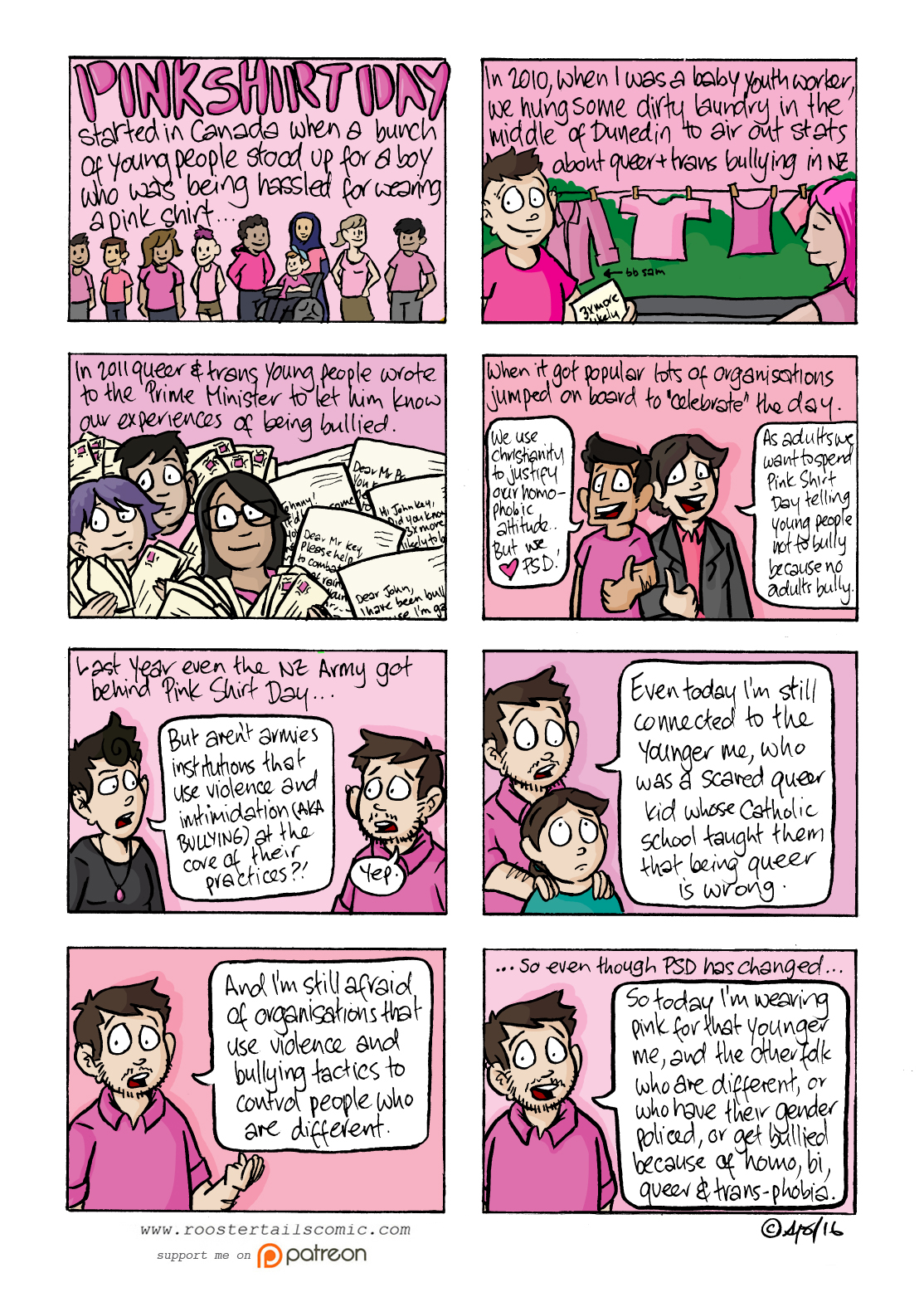 This comic is VERY pink
