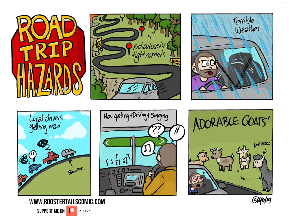 Road Trip Hazards